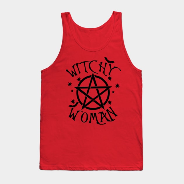Witchy Woman T-Shirt Tank Top by CreatingChaos